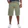 XRay Men's Belted Twill Tape Cargo Shorts - Leaf Green