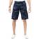 XRay Men's Belted Twill Tape Cargo Shorts - Navy Camo