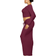 SKIMS Soft Lounge Ruched Long Skirt - Wine