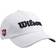 Wilson Pro Tour Hat - White/Black