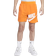 Nike Big Kid's Sportswear Woven Shorts - Vivid Orange/White (DO6582-836)