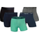 Tufte Men's Boxer 5-pack - Green/Blue/Black/Grey