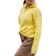 Twentyfour 1222 Half Zip Sweater Women - Bright Yellow