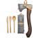 Øyo 102-1154 Balder Viking ax and Cutlery Gift Set Felleøks