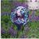 Evergreen Gazing Balls Flower Petal Mosaic