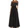 Adrianna Papell Hand-Beaded & Taffeta Illusion Long Ball Gown - Black