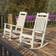 Flash Furniture Set of 2 Winston All-Weather Rocking Chair