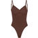 SKIMS Seamless Sculpt Low Back Thong Bodysuit - Cocoa