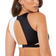 Swimsuits For All Hollywood Colorblock Wrap Bikini Top - Black White