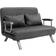 Homcom Convertible Bed Chaise Sofa 41.8" 2 Seater