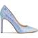 Nine West Women's Tatiana Pump, Blue Croco 427