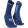 Compressport Pro Racing V4.0 Run High Socks Unisex - Sodalite/Fluo Blue