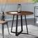 Walker Edison Industrial Modern Dining Table 40"