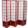 Oriental Furniture Tall Zen Shoji 6 Panels Room Divider 102x70.2"