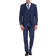 MY'S Men's 3 Piece Slim Fit Suit Set - Deep Blue