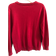 Old Navy Boy's Solid V-Neck Sweater - Red Tape