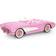 Barbie The Movie Vintage Inspired Pink Corvette Convertible