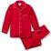 Petite Plume Kid's Classic Flannel Pajama Set - Red