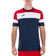 Joma Men's Crew IV Short Sleeve T-Shirts - Navy Blue/Red