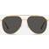 Dolce & Gabbana Sonnenbrille Diagonal Cut Gold Onesize