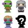 Funko Teenage Mutant Ninja Turtles Bitty Pop! Figure Set