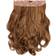 Lullabellz Thick Curly Clip In Hair Extensions 20 inch Toffee Brown