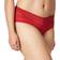 Warner's No Pinching No Problems Dig Free Lace Hipster - Classic Red