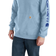 Carhartt Men's Loose Fit Midweight Logo Sleeve Graphic Hoodie - Alpine Blue Heather