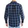 Smith's Workwear Men's Buffalo Pocket Flannel Button-Up Shirt - Bluebay/Black