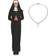 Fun Shack Womens Classic Black Nun Costume
