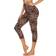 Gayhay Women's High Waisted Capri Leggings - Leopard