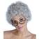 Fun Shack Old Lady Wig Grandma Curly Wig Halloween Costumes For Women