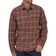 Patagonia Men's Long-Sleeved Cotton in Conversion Lightweight Fjord Flannel Shirt - Graft/Sisu Brown