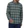 Patagonia Men's Long-Sleeved Cotton in Conversion Lightweight Fjord Flannel Shirt - Graft/Hemlock Green