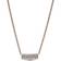 Pandora Authentic 382621c01-45cm timeless pave double-row bar collier necklace