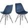 AC Design Furniture Emanuel Navy/Black Kjøkkenstol 85.5cm