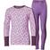 Helly Hansen Junior Unisex Graphic Lifa Merino Baselayer Set, 678 Crushed Grape