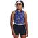 Under Armour Women's Iso-Chill Sleeveless Polo Sonar Blue Baja Blue Metallic Silver