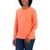 Carhartt Women's Workwear Long Sleeve Logo Tee Orange
