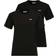 Fila Damen BARI Tee/Double Pack T-Shirt, Black-Black