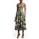 Oscar de la Renta Printed cotton-blend poplin midi dress multicoloured