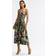 Oscar de la Renta Printed cotton-blend poplin midi dress multicoloured