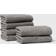 Room Essentials Washcloth Guest Towel Gray (30.5x30.5)