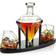 MikaMax Deluxe Diamond Decanter Set Whisky-Karaffe 3Stk. 0.85L