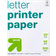 up & up Letter Printer Paper 75x500