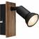 Globo Lighting Drew Black/Brown Wandlampe 3cm