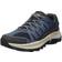 Skechers Herren 237501 Nvor Marineblaues Ledernetz, orangefarbener Rand