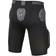 Nike Boys' Pro HyperStrong Padded Football Compression Shorts Black/Black