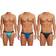 Papi 3-Pack Cotton Stretch Thongs 980902