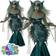 California Costumes 5020068 adult dark sea siren